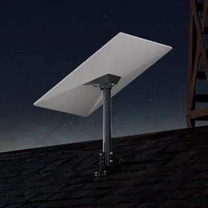 Starlink Standard 4 Roof Mount, Gen 3 Pivot Mount Aluminum 16" Pole | Adjustable Starlink Standard 4 Mount with Aluminum Pipe Adapter for V4 Standard 4/4X/Gen3 Dish Starlink Standard 4 Roof Mount, Gen 3 Pivot Mount Aluminum 16" Pole | Adjustable Starlink Standard 4 Mount with Aluminum Pipe Adapter for V4 Standard 4/4X/Gen3 Dish