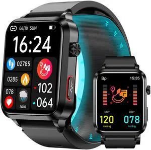 Blood Pressure Smart Watch with Air Bag Air Cuff, 1.92" lPS Color Screen, 24/7 Heart Rate Blood Oxygen Sleep Respiration Rate Health Monitor Activity Tracker Familiy Data Sharing Blood Pressure Smart Watch with Air Bag Air Cuff, 1.92" lPS Color Screen, 24/7 Heart Rate Blood Oxygen Sleep Respiration Rate Health Monitor Activity Tracker Familiy Data Sharing