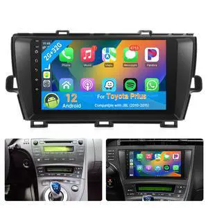 Android12 Car Stereo for Toyota Prius 2010-2015 Radio Upgrade Compatible with JBL Touchscreen Wireless CarPlay Android Auto in-Dash Bluetooth GPS Navigation WiFi Backup Camera MIC Android12 Car Stereo for Toyota Prius 2010-2015 Radio Upgrade Compatible with JBL Touchscreen Wireless CarPlay Android Auto in-Dash Bluetooth GPS Navigation WiFi Backup Camera MIC