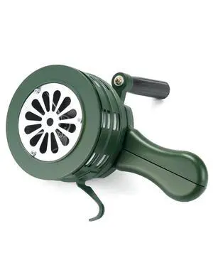 Hand Crank Siren Horn, Hand Loud Crank, Emergency Safety Manual Siren, Portable Hand Held Siren Horns Alarm, Loud Mechanical Alarm for Factory, School & Outdoor Use Hand Crank Siren Horn, Hand Loud Crank, Emergency Safety Manual Siren, Portable Hand Held Siren Horns Alarm, Loud Mechanical Alarm for Factory, School & Outdoor Use