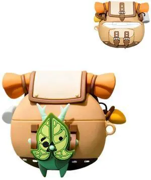Silicone Korok Case Compatible with Airpods Pro/Pro 2 with Keychain | 3D Cute Anime Yahaha Soft Silicone Shockproof Funny Protective Cover for Women Man for Airpod Pro 2 Silicone Korok Case Compatible with Airpods Pro/Pro 2 with Keychain | 3D Cute Anime Yahaha Soft Silicone Shockproof Funny Protective Cover for Women Man for Airpod Pro 2