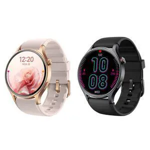 Smart Watch for Men Women, AMOLED Ultra-Clear Screen Fitness Trackers with Heart Rate/Sleep/SpO2 Monitor, Smartwatch for iPhone/Samsung/Android,(Rose Gold and Black) Smart Watch for Men Women, AMOLED Ultra-Clear Screen Fitness Trackers with Heart Rate/Sleep/SpO2 Monitor, Smartwatch for iPhone/Samsung/Android,(Rose Gold and Black)