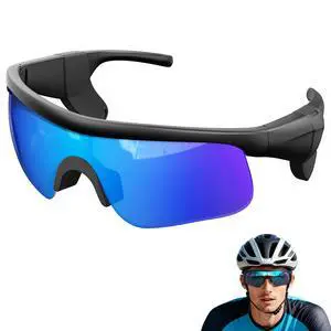 Smart Glasses,Polarized Bluetooth Sunglasses for Men Women,Smart Sports Sunglasses with Built-in Mic & HD Open-Ear Speakers,Voice Assistant,Ideal for Running,Cycling & Outdoor Activities Smart Glasses,Polarized Bluetooth Sunglasses for Men Women,Smart Sports Sunglasses with Built-in Mic & HD Open-Ear Speakers,Voice Assistant,Ideal for Running,Cycling & Outdoor Activities