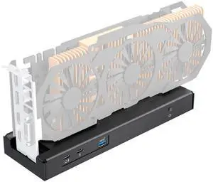 80Gbps eGPU Enclosure, Compatible with Thunderbolt 5 & USB4, External GPU Dock with JHL9480 Controller, Supports PD 140W Charging, Daisy Chain, DC/SFX/ATX Power Support, for Windows & Mac 80Gbps eGPU Enclosure, Compatible with Thunderbolt 5 & USB4, External GPU Dock with JHL9480 Controller, Supports PD 140W Charging, Daisy Chain, DC/SFX/ATX Power Support, for Windows & Mac