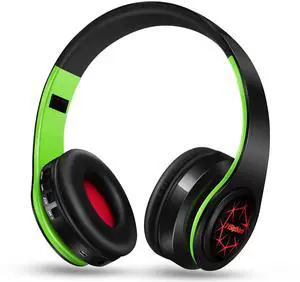 Bluetooth Headphones, Chat- Comfortable Over Ear Stereo Headphones,7 Breathing Led Lights up, Wireless Headset for Adult Teen Kid for Phone/Samsung/Pad/PC/Android/Laptop/TV (Green) Bluetooth Headphones, Chat- Comfortable Over Ear Stereo Headphones,7 Breathing Led Lights up, Wireless Headset for Adult Teen Kid for Phone/Samsung/Pad/PC/Android/Laptop/TV (Green)