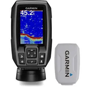 Striker 4 3.5" Chirp Fishfinder GPS (010-01550-00) with Protective Cover Striker 4 3.5" Chirp Fishfinder GPS (010-01550-00) with Protective Cover