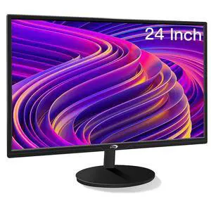 24 Inch Gaming Monitor,FHD 1920 x 1080P LED Display,HDMI,VGA | VESA Compatible Computer Monitor for Home,Office PC LED Display,99% sRGB,Ergonomic Tilt Adjustment,Black 24 Inch Gaming Monitor,FHD 1920 x 1080P LED Display,HDMI,VGA | VESA Compatible Computer Monitor for Home,Office PC LED Display,99% sRGB,Ergonomic Tilt Adjustment,Black