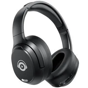 Hybrid Active Noise Cancelling Headphones, Bluetooth Headphones Wireless Over Ear with Transparency Mode, Deep Bass, Comfort Fit Ear Cups, 40 Hrs Playtime for Travel Home Office (Black) Hybrid Active Noise Cancelling Headphones, Bluetooth Headphones Wireless Over Ear with Transparency Mode, Deep Bass, Comfort Fit Ear Cups, 40 Hrs Playtime for Travel Home Office (Black)