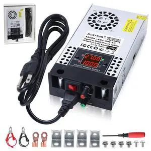 Upgraded Adjustable 0-50V 0-10A 500W Switching Power Supply, AC to DC Converter 5V 12V 24V 30V 48 50v DC Power Supply for Led Strip, Motor Pump, CCTV, 3D Printer, Lab Computer Upgraded Adjustable 0-50V 0-10A 500W Switching Power Supply, AC to DC Converter 5V 12V 24V 30V 48 50v DC Power Supply for Led Strip, Motor Pump, CCTV, 3D Printer, Lab Computer