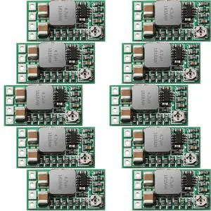 10 Pieces 5v Regulator Module Mini Voltage Reducer DC 4.5-24V 12V 24V to 5V 3A Volt Buck Converter Power Supply Transformer Module 10 Pieces 5v Regulator Module Mini Voltage Reducer DC 4.5-24V 12V 24V to 5V 3A Volt Buck Converter Power Supply Transformer Module