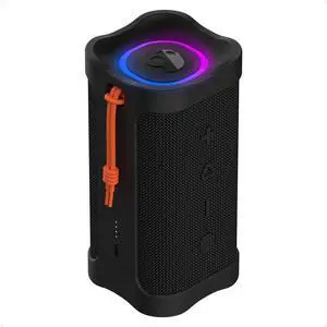 Skullcandy Terrain 2 Portable Bluetooth Speaker, IPX7, 14-Hour Battery | Wireless, Multi-Link up to 99 Speakers, Water-Resistant, LED Light Show, Rercharbeable Battery, Carry Strap Skullcandy Terrain 2 Portable Bluetooth Speaker, IPX7, 14-Hour Battery | Wireless, Multi-Link up to 99 Speakers, Water-Resistant, LED Light Show, Rercharbeable Battery, Carry Strap