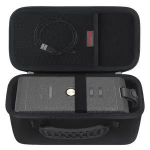 Carrying Case for Marshall Middleton/Middleton II Portable Bluetooth Speaker, Wireless Speaker Hard Travel Protective Bag Storage Cover, Extra Mesh Pocket Fits Charging Cable, Black Carrying Case for Marshall Middleton/Middleton II Portable Bluetooth Speaker, Wireless Speaker Hard Travel Protective Bag Storage Cover, Extra Mesh Pocket Fits Charging Cable, Black