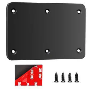 Metal Plate for Wireless Magnetic Backup Camera Mounting Base | Weatherproof anti-rust holder for fiberglass, aluminum & plastic. Reverse camera mount for RV, Trailer, Truck, Boat Metal Plate for Wireless Magnetic Backup Camera Mounting Base | Weatherproof anti-rust holder for fiberglass, aluminum & plastic. Reverse camera mount for RV, Trailer, Truck, Boat