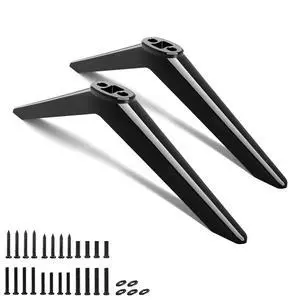 TV Stand for Sceptre TV Legs, for Sceptre TV Base Stand, Compatible with TV Holes Center Distance 1.22cm/0.48inch - 2.4cm/ 0.94inch, Easy to Install, with Screws, Black TV Stand for Sceptre TV Legs, for Sceptre TV Base Stand, Compatible with TV Holes Center Distance 1.22cm/0.48inch - 2.4cm/ 0.94inch, Easy to Install, with Screws, Black