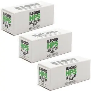 3 Rolls HP5 400 120 Film 3 Rolls HP5 400 120 Film