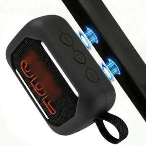 Magnetic Silicone Case for JBL Go 5 Ultra Portable Speaker with Carabiner, Heavy Duty Protective Cover with Strong Built-in Magnet (Only Case) (Black) Magnetic Silicone Case for JBL Go 5 Ultra Portable Speaker with Carabiner, Heavy Duty Protective Cover with Strong Built-in Magnet (Only Case) (Black)
