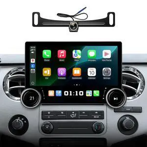 11.5in Car Stereo for Ford F150 F250 F350 2004-2016 CarPlay Auto | Fits F150 04-08 F250 F350 08-16, 4G+64GB ROM for Offline Maps, Dual Knobs for Bumpy Roads, QLED Screen, 1080P Camera 11.5in Car Stereo for Ford F150 F250 F350 2004-2016 CarPlay Auto | Fits F150 04-08 F250 F350 08-16, 4G+64GB ROM for Offline Maps, Dual Knobs for Bumpy Roads, QLED Screen, 1080P Camera