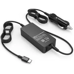 100W USB C Laptop Car Charger Compatible with Dell | for Latitude/XPS/Pro 16 14 13 plus/Pro Max, for Precision/Chromebook/Inspiron/Vostro, Type C Travel Power Cord Ac Adapter 100W USB C Laptop Car Charger Compatible with Dell | for Latitude/XPS/Pro 16 14 13 plus/Pro Max, for Precision/Chromebook/Inspiron/Vostro, Type C Travel Power Cord Ac Adapter