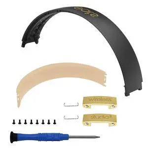 Studio3 Headband & Hinge & Cushion for Beats Studio 3 Headphone,Gray Gold | Durable Replacement Headband,Studio 3 Parts Accessories Repair Kit Set,As Same As The OEM Studio3 Headband & Hinge & Cushion for Beats Studio 3 Headphone,Gray Gold | Durable Replacement Headband,Studio 3 Parts Accessories Repair Kit Set,As Same As The OEM