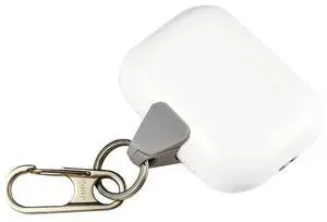 Anchor for AirPods, Silver & Gray Carabiner Clip, Keychain & Lanyard | The only patented AirPods carry solution that attaches through the charging port. Both Lightning and USB-C Anchors included Anchor for AirPods, Silver & Gray Carabiner Clip, Keychain & Lanyard | The only patented AirPods carry solution that attaches through the charging port. Both Lightning and USB-C Anchors included