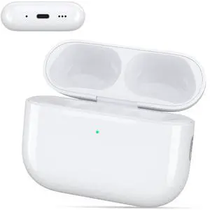 Replacement Wireless Charging Case Compatible with AirPods Pro 3 USB-C | 450mAh Wireless Charger Case with Bluetooth Pairing Sync Button, 15-Min Fast Charging, USB-C & Wireless Charging, No Earbuds Replacement Wireless Charging Case Compatible with AirPods Pro 3 USB-C | 450mAh Wireless Charger Case with Bluetooth Pairing Sync Button, 15-Min Fast Charging, USB-C & Wireless Charging, No Earbuds