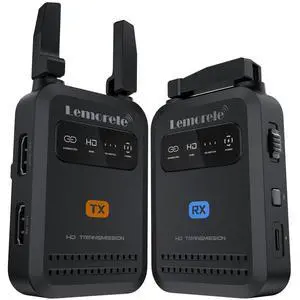Wireless HDMI Transmitter Receiver 1080P 50ms Low Latency 656ft | 5GHz, HDMI Loop Out, Dual Power: NP-F & USB-C, Plug and Play, TUTUPlay App Preview for Camera Streaming Home Theater, 1TX+1RX Wireless HDMI Transmitter Receiver 1080P 50ms Low Latency 656ft | 5GHz, HDMI Loop Out, Dual Power: NP-F & USB-C, Plug and Play, TUTUPlay App Preview for Camera Streaming Home Theater, 1TX+1RX