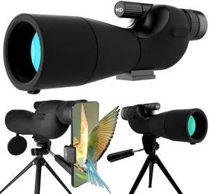 20-60x60 Monocular Telescope with Tripod, Gift for Men, Dad & Teens | Waterproof, fog-proof HD optics. Ideal for birding, stargazing, hiking & camping. For birthdays, Christmas, or any occasion 20-60x60 Monocular Telescope with Tripod, Gift for Men, Dad & Teens | Waterproof, fog-proof HD optics. Ideal for birding, stargazing, hiking & camping. For birthdays, Christmas, or any occasion