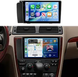 4G+64G Android 15Car Radio Stereo for Volvo XC70 V70 S60 2005-2009 | 9" HD In-Cell Touch Screen/Wireless CarPlay/Android Auto/GPS/5Ghz WiFi/5.0Bluetooth/FM/RDS/SWC/AHD Backup Camera 4G+64G Android 15Car Radio Stereo for Volvo XC70 V70 S60 2005-2009 | 9" HD In-Cell Touch Screen/Wireless CarPlay/Android Auto/GPS/5Ghz WiFi/5.0Bluetooth/FM/RDS/SWC/AHD Backup Camera