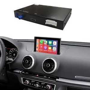 Wireless CarPlay Retrofit Kit Compatible with 2013-2018 Audi A3/S3 | Carplay Android Auto Module Receiver Box Support Navigation, Maps, Music, Mirroring, Camera Wireless CarPlay Retrofit Kit Compatible with 2013-2018 Audi A3/S3 | Carplay Android Auto Module Receiver Box Support Navigation, Maps, Music, Mirroring, Camera