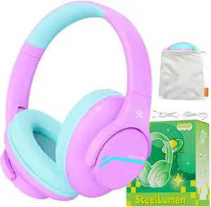 Nova1Lite Kids Wireless Active Noise Cancelling Headphones, Bluetooth 5.3, Safe Volume 74/85/94dB, Real 40H Battery, Type-C Fast Charging, boy Girl Built-in Mic for School Travel Airplane Nova1Lite Kids Wireless Active Noise Cancelling Headphones, Bluetooth 5.3, Safe Volume 74/85/94dB, Real 40H Battery, Type-C Fast Charging, boy Girl Built-in Mic for School Travel Airplane