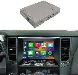 Wireless CarPlay & Android Auto Retrofit Kit for Infiniti G35 G37 FX35 FX37 FX50 EX35 EX37 QX70 Q40, Check Car Setting Menu Icon Before Buying (See 2 Steps Guide) Wireless CarPlay & Android Auto Retrofit Kit for Infiniti G35 G37 FX35 FX37 FX50 EX35 EX37 QX70 Q40, Check Car Setting Menu Icon Before Buying (See 2 Steps Guide)