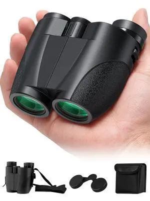 Binoculars for Adults and Kids, 20x25 Compact High Power Binoculars with Low Light Vision for Bird Watching, Large Eyepiece Waterproof Outdoor Hunting, Travel, Sightseeing Binoculars for Adults and Kids, 20x25 Compact High Power Binoculars with Low Light Vision for Bird Watching, Large Eyepiece Waterproof Outdoor Hunting, Travel, Sightseeing