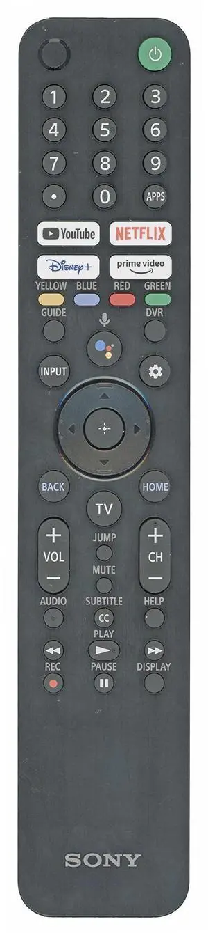 OEM Replacement for Sony RMF-TX520U Smart Voice Remote | Compatible with Sony Bravia TV Models, 1-009-952-11, KD-43X80J KD-43X85J KD-50X80J OEM Replacement for Sony RMF-TX520U Smart Voice Remote | Compatible with Sony Bravia TV Models, 1-009-952-11, KD-43X80J KD-43X85J KD-50X80J