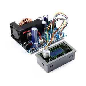 CNC Buck Adjustable Power Supply Module, Adjustable Buck Converter 50V 20A 1000W Voltage and Ammeter DC Voltage Regulator, LCD Display/DC Converter/DC CNC Power Supply/DC Converter Gray CNC Buck Adjustable Power Supply Module, Adjustable Buck Converter 50V 20A 1000W Voltage and Ammeter DC Voltage Regulator, LCD Display/DC Converter/DC CNC Power Supply/DC Converter Gray