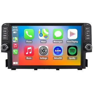 4G Network Radio for Honda Civic Upgrade 2016-2021,Stereo Replacement,QLED Touch Screen,8core CPU,Carplay and Android Auto,OEM Style 4G Network Radio for Honda Civic Upgrade 2016-2021,Stereo Replacement,QLED Touch Screen,8core CPU,Carplay and Android Auto,OEM Style