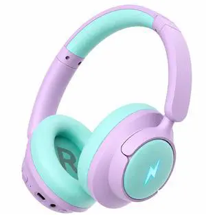 Active Noise Cancelling Wireless Kids Headphones, Kids Bluetooth 6.0 Headphones, Safe Volume 94dBA Headphones for Kids, 100H Playtime, Type C Fast Charging, LED for iPad, School, Travel Active Noise Cancelling Wireless Kids Headphones, Kids Bluetooth 6.0 Headphones, Safe Volume 94dBA Headphones for Kids, 100H Playtime, Type C Fast Charging, LED for iPad, School, Travel