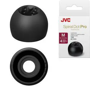 EPFX12 Spiral Dot Pro Earpieces 2 Set of (4) Ear Tips, Sizes Small Through Large, Fits Many Models (Medium 12mm) EPFX12 Spiral Dot Pro Earpieces 2 Set of (4) Ear Tips, Sizes Small Through Large, Fits Many Models (Medium 12mm)