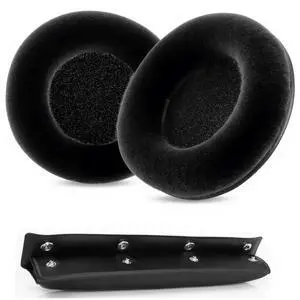 DT770 PRO Replacement Ear Pads for Beyerdynamic MMX300 DT770 Cushions | for DT880, DT990, DT 880 PRO, DT 990 PRO,Custom One Pro Headphones Headband with Soft Velvet Covers -Black DT770 PRO Replacement Ear Pads for Beyerdynamic MMX300 DT770 Cushions | for DT880, DT990, DT 880 PRO, DT 990 PRO,Custom One Pro Headphones Headband with Soft Velvet Covers -Black