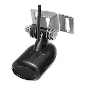 High-Speed 9-Pin Transom-Mount Skimmer Transducer, 83/200 kHz Chirp, Depth & Temperature Tracking, 000-14884-001 High-Speed 9-Pin Transom-Mount Skimmer Transducer, 83/200 kHz Chirp, Depth & Temperature Tracking, 000-14884-001