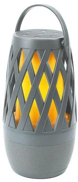 Limitless TikiTunes Pro Portable Bluetooth 10-Watt Speaker with 3-Mode LED Flame Light, Pair up to 100 Speakers, 4000 mAh Battery for iPhone/iPad/Android (Graphite) Limitless TikiTunes Pro Portable Bluetooth 10-Watt Speaker with 3-Mode LED Flame Light, Pair up to 100 Speakers, 4000 mAh Battery for iPhone/iPad/Android (Graphite)