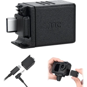 Action 6 3.5mm Audio Mic Adapter for DJI Osmo Action 6 5 Pro 4 Supports Microphone Input,External Microphone Converter with Type-Cfor ChargingInterface for Recording Vlogging Action 6 3.5mm Audio Mic Adapter for DJI Osmo Action 6 5 Pro 4 Supports Microphone Input,External Microphone Converter with Type-Cfor ChargingInterface for Recording Vlogging