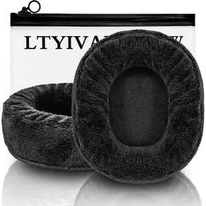 Replacement Ear Pads Compatible with ATH-M50x M50 M40, Arctis 7 Arctis Pro, ATH-WS1100iS, HD280 Pro, SRH 440, MDR-7506 V6 Headphone Memory Foam Earpads (Black Velvet) Replacement Ear Pads Compatible with ATH-M50x M50 M40, Arctis 7 Arctis Pro, ATH-WS1100iS, HD280 Pro, SRH 440, MDR-7506 V6 Headphone Memory Foam Earpads (Black Velvet)