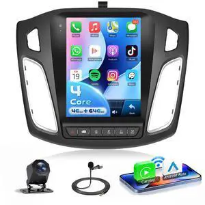 4G+64G Android Car Radio for Ford Focus 2012-2018, Car Stereo Wireless Carplay Android auto GPS 5G-WiFi Mirror Link 9.7 Touchscreen Bluetooth 5.0 FM/RDS SWC + Backup Camera 4G+64G Android Car Radio for Ford Focus 2012-2018, Car Stereo Wireless Carplay Android auto GPS 5G-WiFi Mirror Link 9.7 Touchscreen Bluetooth 5.0 FM/RDS SWC + Backup Camera