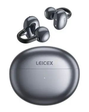 Open Ear Clip-On Earbuds, Lightweight Portable Wireless Headphones, Comfortable Wear with 40H Long Playtime(Black) Open Ear Clip-On Earbuds, Lightweight Portable Wireless Headphones, Comfortable Wear with 40H Long Playtime(Black)