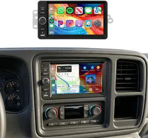 DSP 2G+64G Radio for Chevy Silverado SSR Tahoe 2003-2006,GMC Siera Yukon 2003-2006,Hummer H2 2003-2007 Car Stereo,Wireless Carplay Android Auto,Touch Screen,GPS,Bluetooth,FM/RDS,SWC Backup Camera DSP 2G+64G Radio for Chevy Silverado SSR Tahoe 2003-2006,GMC Siera Yukon 2003-2006,Hummer H2 2003-2007 Car Stereo,Wireless Carplay Android Auto,Touch Screen,GPS,Bluetooth,FM/RDS,SWC Backup Camera