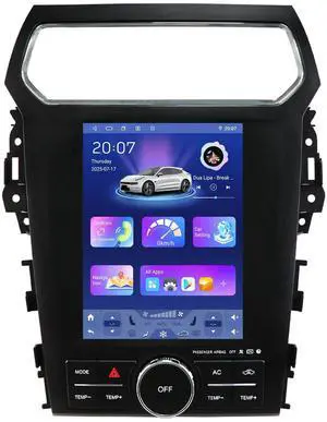 Android 14 Car Stereo for Ford Explorer (2011-2019), 8Core 4G+64G GPS Navigation with 9.7 inch QLED Touchscreen via Carplay Android Auto EQ SWC Bluetooth5.4 USB TPMS OBD2 Android 14 Car Stereo for Ford Explorer (2011-2019), 8Core 4G+64G GPS Navigation with 9.7 inch QLED Touchscreen via Carplay Android Auto EQ SWC Bluetooth5.4 USB TPMS OBD2