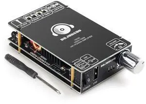 DAJUNGUO 1002S 2.0 Bluetooth Amplifier Board with Dual TPA3116D2 Chips, 100W+100W Power Output, Wide Voltage Range of 9-24V DC, Bluetooth/USB/3.5mm AUX Input Modes Supported DAJUNGUO 1002S 2.0 Bluetooth Amplifier Board with Dual TPA3116D2 Chips, 100W+100W Power Output, Wide Voltage Range of 9-24V DC, Bluetooth/USB/3.5mm AUX Input Modes Supported