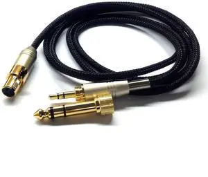 Replacement Audio Upgrade Cable Compatible with beyerdynamic DT 1990 Pro, DT 1770 Pro Headphone and Compatible with AKG K371, K175, K275, K245, K182, K7XX Headphone 1.3meters/4.2feet Replacement Audio Upgrade Cable Compatible with beyerdynamic DT 1990 Pro, DT 1770 Pro Headphone and Compatible with AKG K371, K175, K275, K245, K182, K7XX Headphone 1.3meters/4.2feet