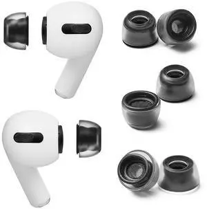 Crystal for Airpods Pro 1st & 2nd Gen (SSS/SS/S) Airpod Pro Ear Tip Replacement Airpod Pro Tips with Premium Silicone Crystal for Airpods Pro 1st & 2nd Gen (SSS/SS/S) Airpod Pro Ear Tip Replacement Airpod Pro Tips with Premium Silicone