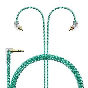 BASN SC100 Silver-Plated OFC IEM Cable, 150m MMCX Detachable Earphone Cable for Enhanced Audio - Engineered for BASN Bsinger, Bmaster Series BASN SC100 Silver-Plated OFC IEM Cable, 150m MMCX Detachable Earphone Cable for Enhanced Audio - Engineered for BASN Bsinger, Bmaster Series